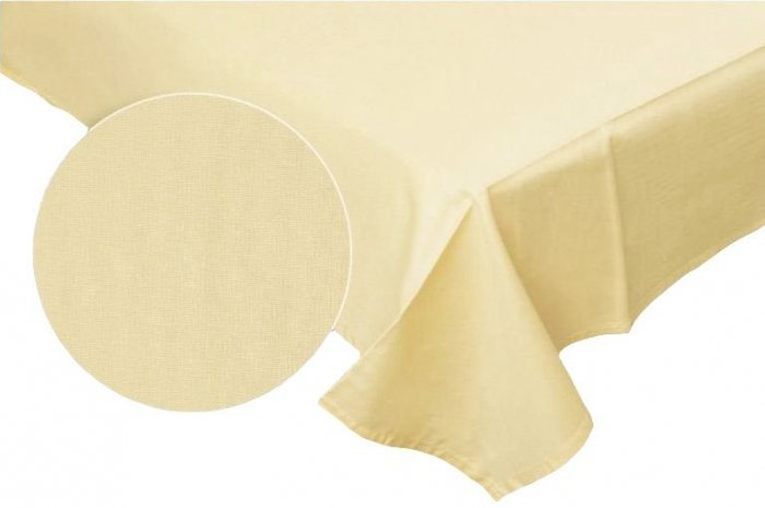 Prześcieradło RUBIN 100% bawełna 160x220 bez gumki wz. krem 513/T