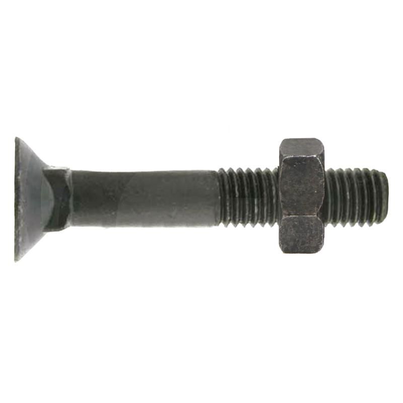 Śruby płużne z nakrętką M10x35, DIN 608, 10.9 1871035810/25