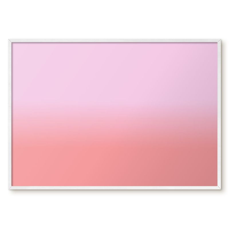 Tablica Magnetyczna W Ramie Tulup 100x70 cm Delikatny gradient - Biała rama Do sypialni, biura 1 szt.