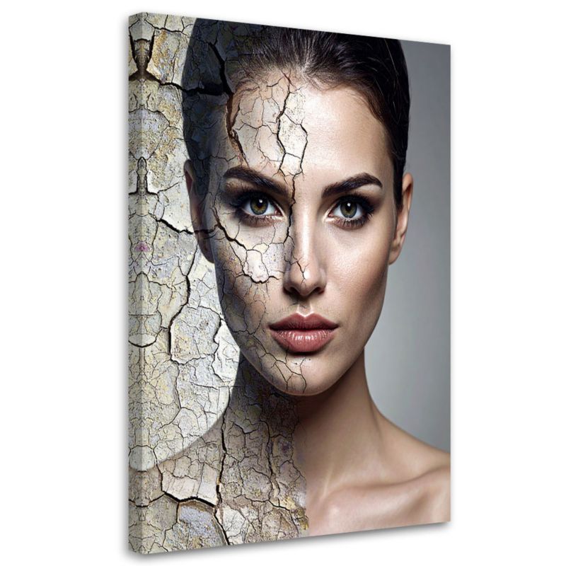 Obraz do salonu sypialni kuchni biura Feeby Portret twarz kobiety 20x30cm 1szt