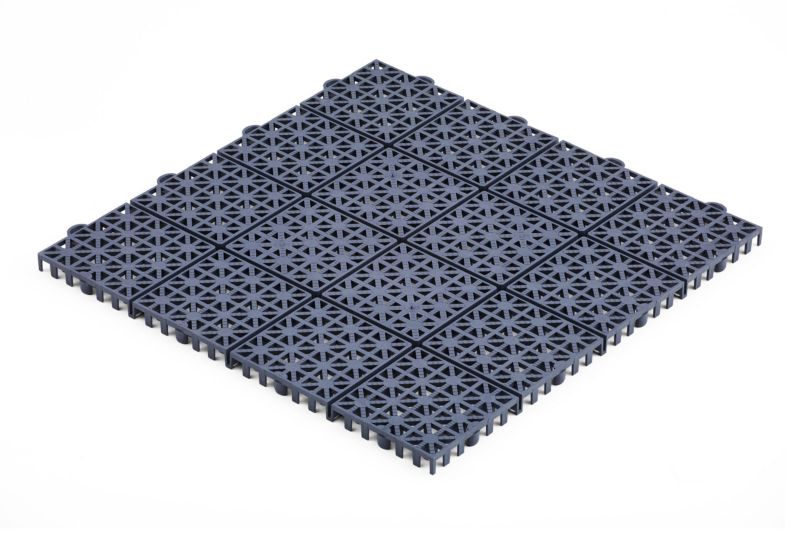 Płytka Modułowa HDPE Texas 30x30 cm Szara 66 szt.