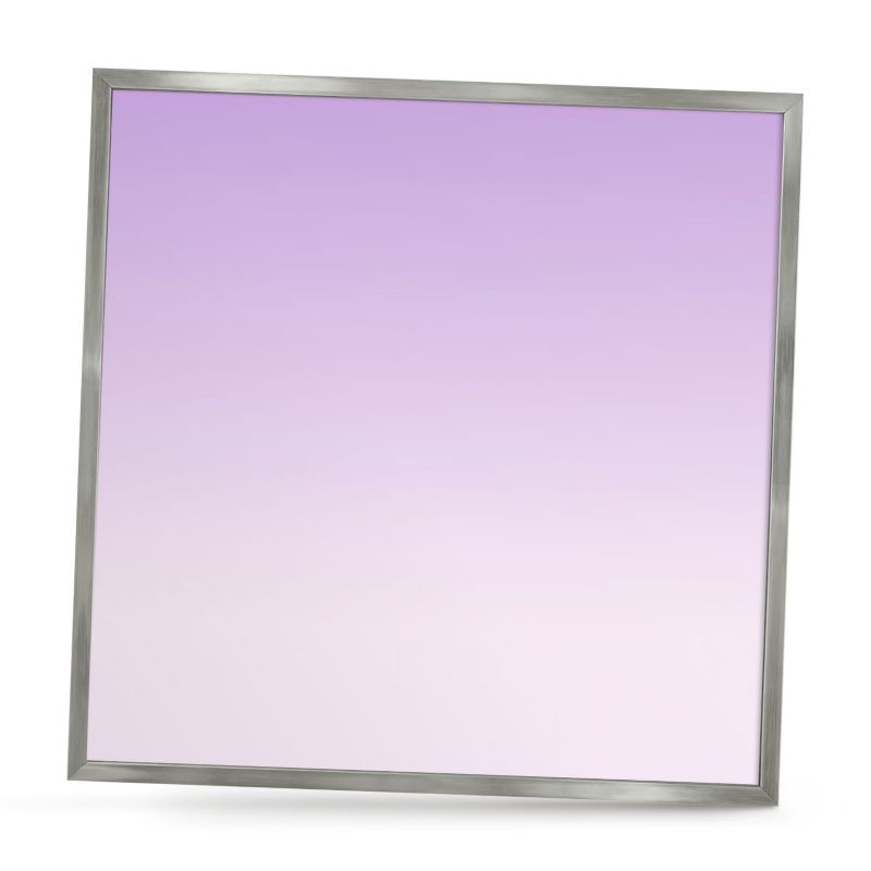 Tablica magnetyczna dekoracyjna ArtPrintCave 50x50 Subtelny gradient w srebrnej ramie 1szt