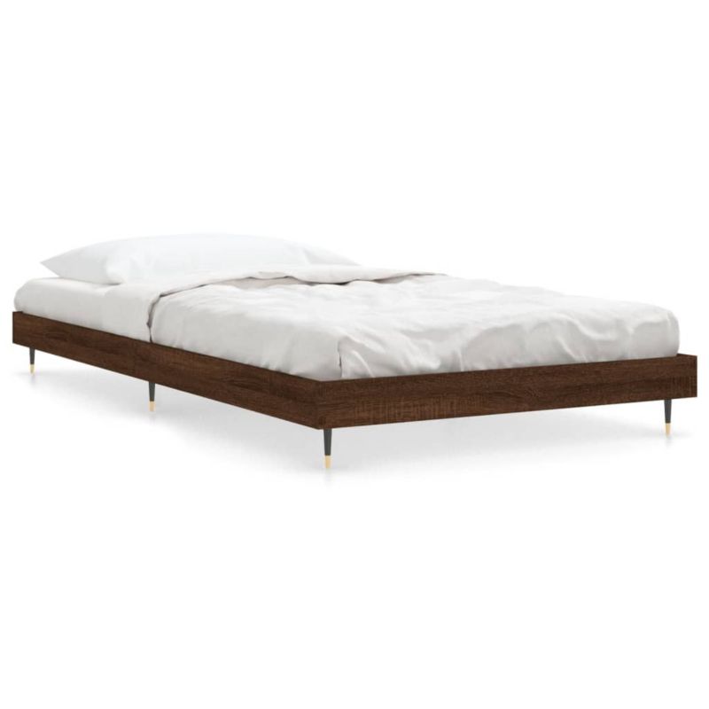 Łóżko metalowe WaszeMeble 90x190 cm brązowy WM-832204 1 szt.