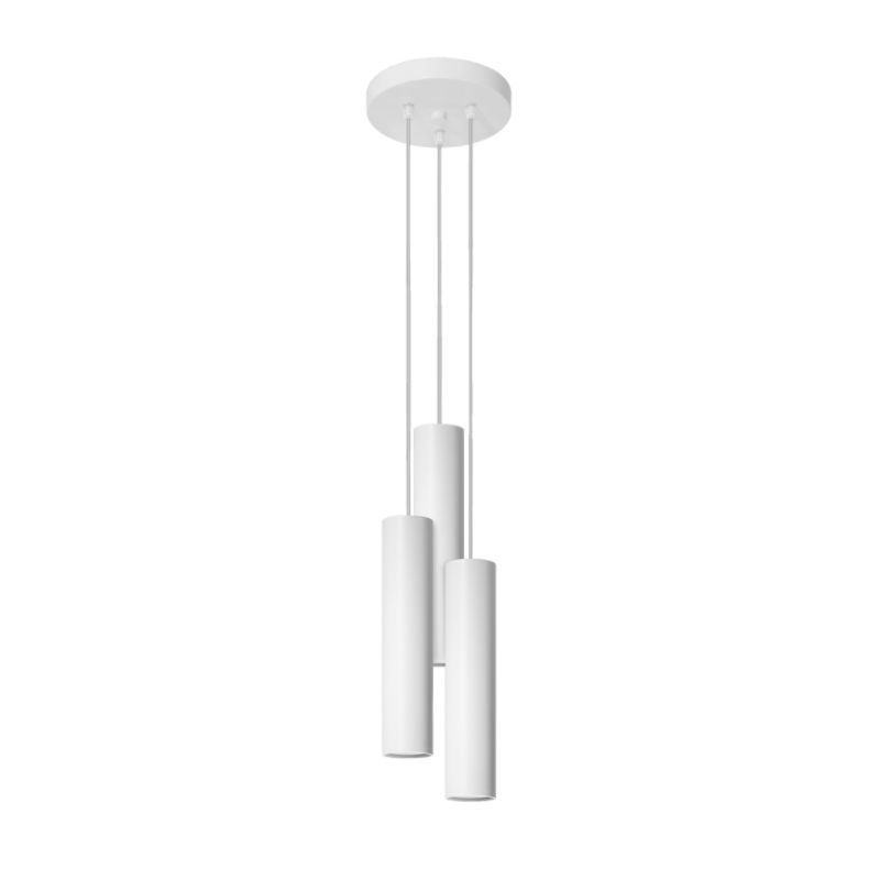 Lampa sufitowa Pure Lume MODENO biała 3xGU10x10W IP20 wym:110x20x20cm - 1 szt.