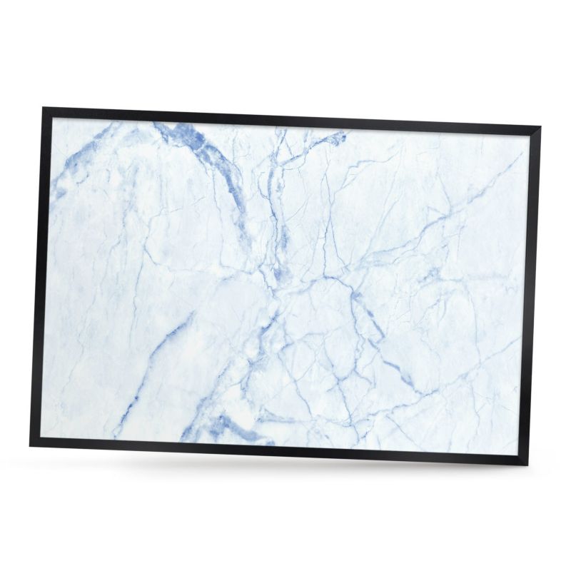 Dekoracyjna tablica magnetyczna ArtPrintCave 60x40 Marmurowy design w czarnej ramie 1szt
