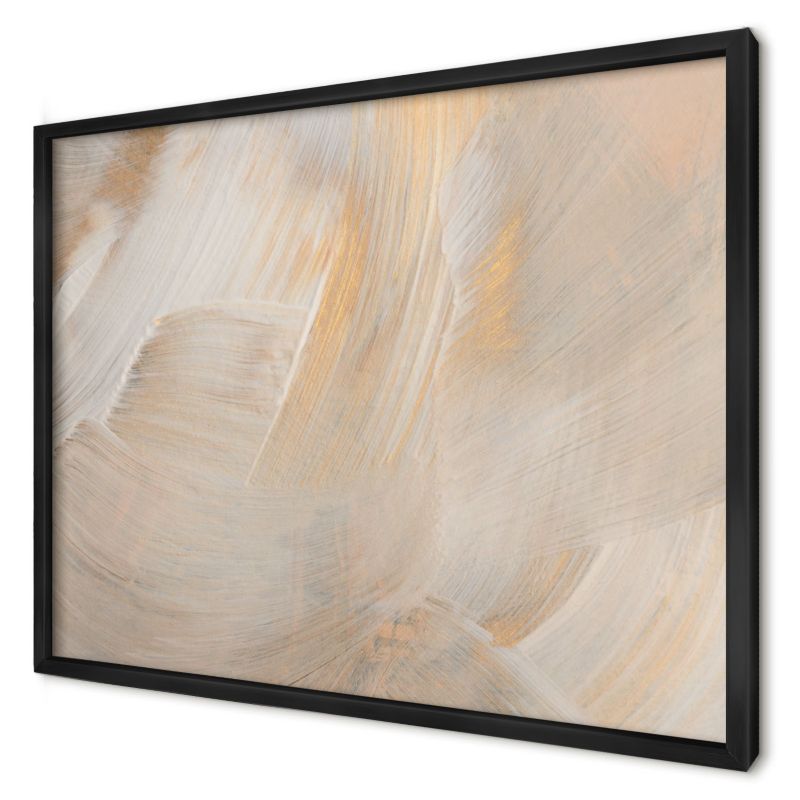 Dekoracyjna tablica magnetyczna Wallfluent 70x50 Elegancka abstrakcja w czarnej ramie 1szt