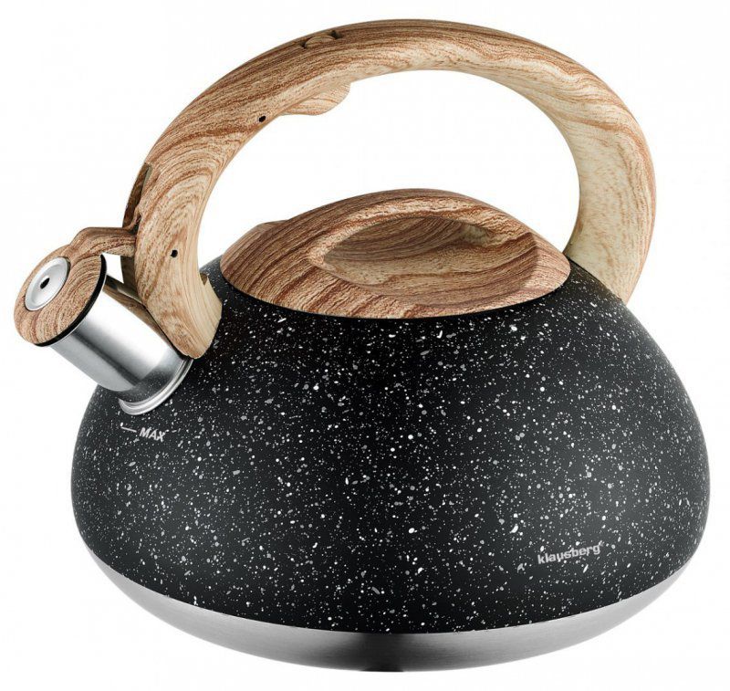 Czajnik Klausberg Z Gwizdkiem 2,7L Granit Wood 1 szt.