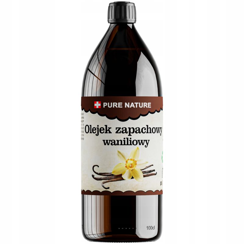 Olejek waniliowy Pure Nature do świec dyfuzora 100% czysty bardzo intensywny 1l 1szt.