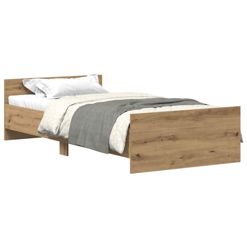 Rama łóżka WaszeMeble 80x200 cm Dąb artisan drewno WM-862311 1 szt.