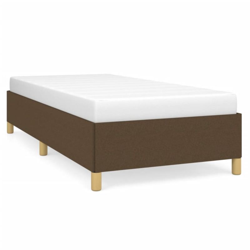 Łóżko tapicerowane WaszeMeble 100x200 cm Brązowe WM-347144 1 szt.