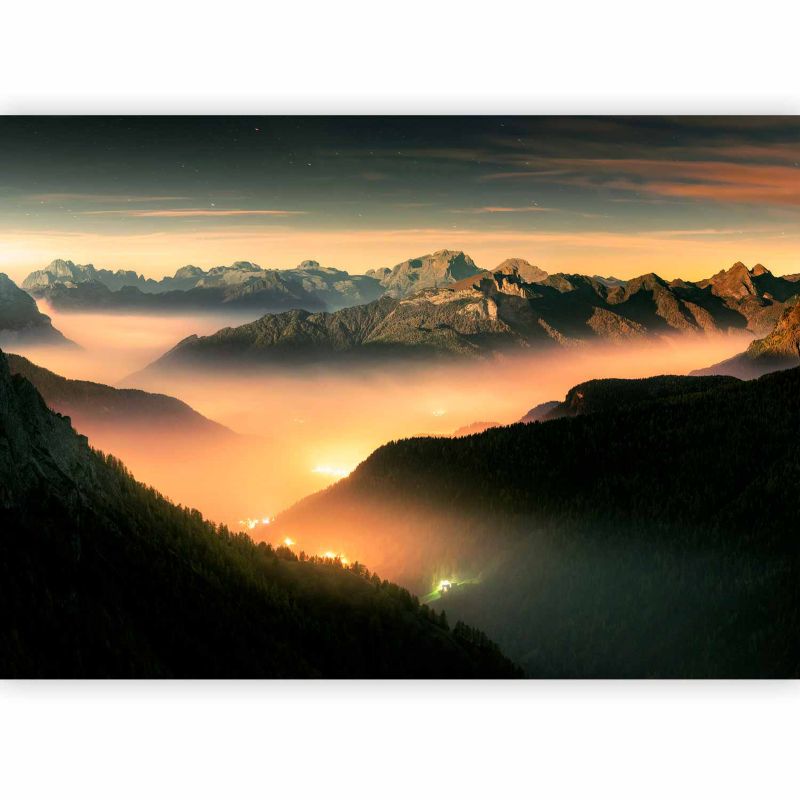Fototapeta flizelinowa Premium Artgeist 155g/m2 Pejzaże żółta 300x210 (6 części) 10002ac rolka 1 szt