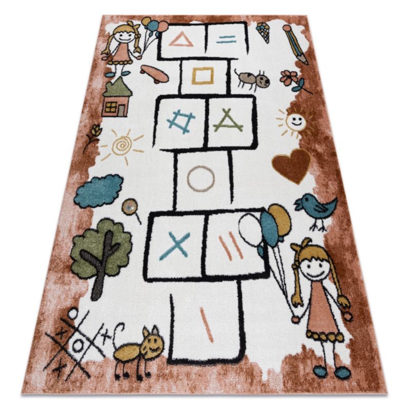 Dywan dla dzieci Fun RugsX 160x220 cm róż O254 1 szt.