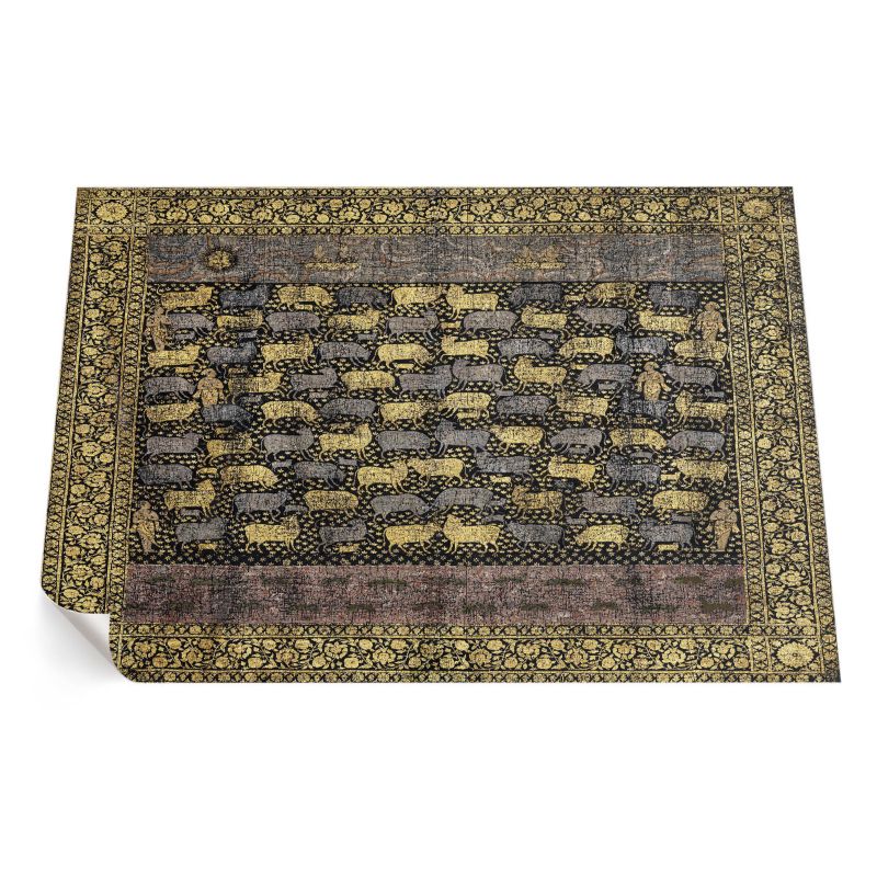 Winylowy Chodnik Zewnętrzny ArtPrintCave 140x210 cm Ornamentalne detale wzór dekoracyjny 1 szt.