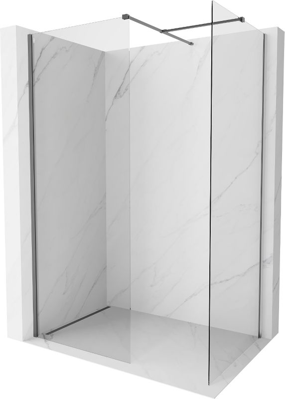 Ścianka prysznicowa Mexen Kioto-X gun metal 110 x 100 cm 800-110-202-95-00-100-X 1 szt.