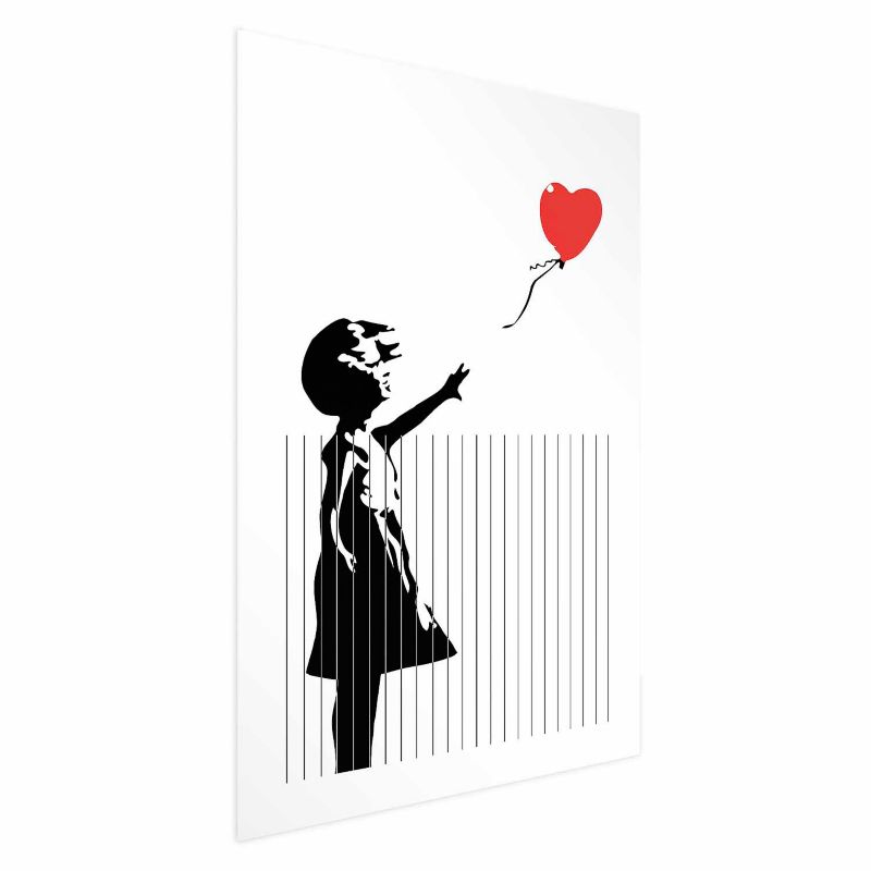 Plakat Artgeist Pocięty Banksy 40x60 cm bez ramy 1 szt