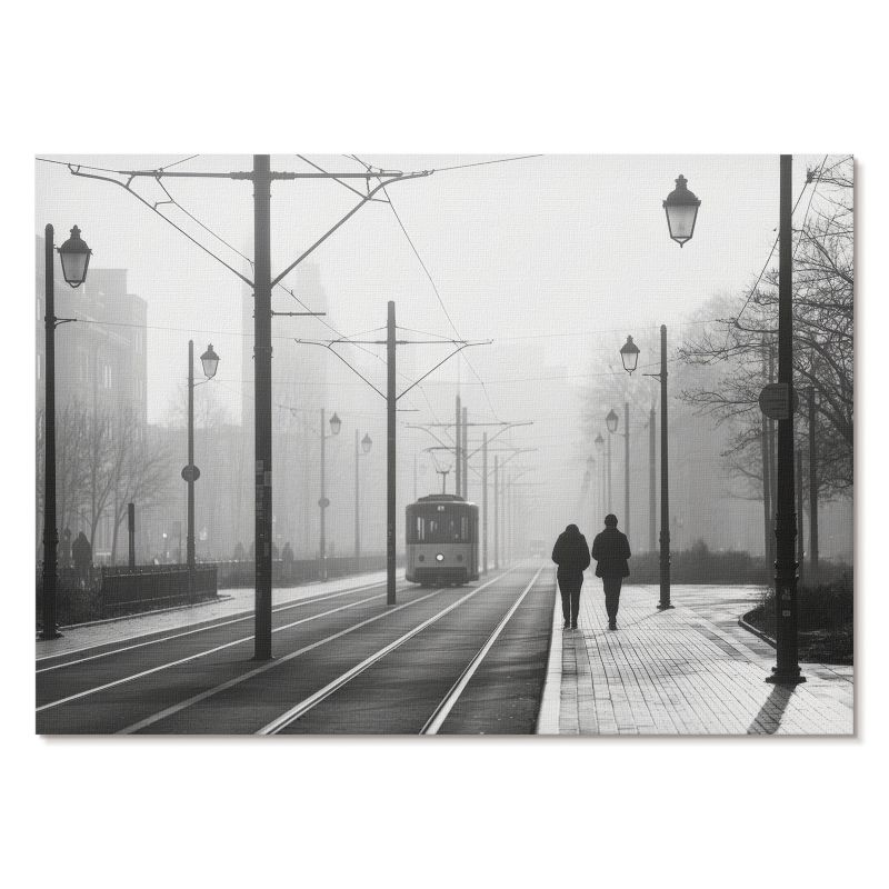 Plakat na Płótnie Tulup 59,4x42 cm (A2) Miejski spokój Do salonu, biura, przedpokoju 1 szt.