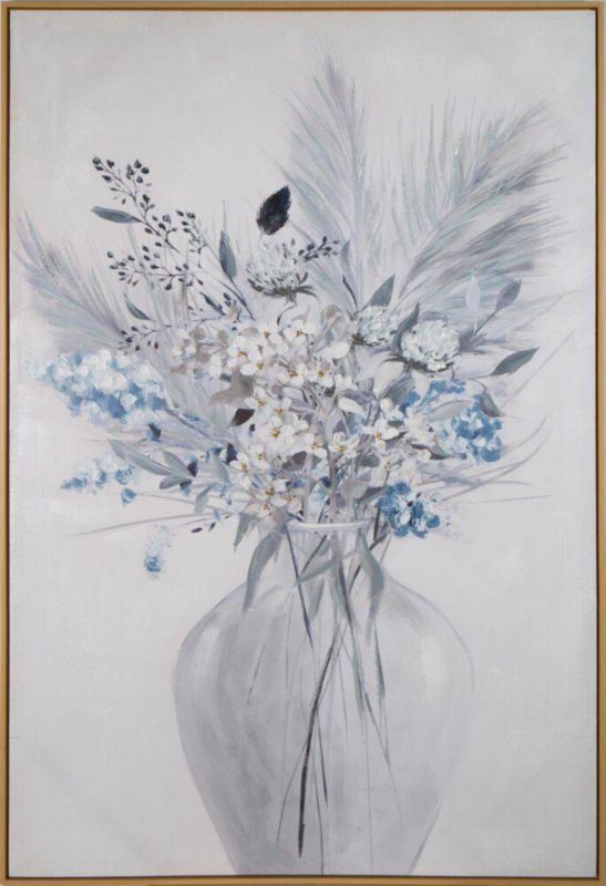 Obraz 614/A Eurofirany 80 x 120 cm kwiaty w wazonie 1 szt.
