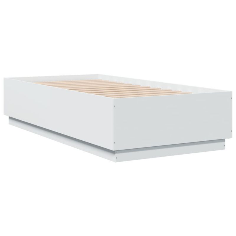 Łóżko drewniane WaszeMeble 75x190 cm biała WM-3209667 1 szt.