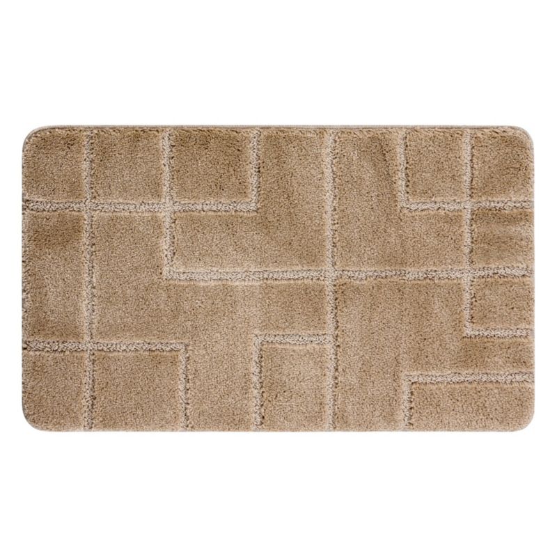 Dywanik łazienkowy Dywaniki łazienkowe RugsX 60x100 cm beż KPL314 1 szt.