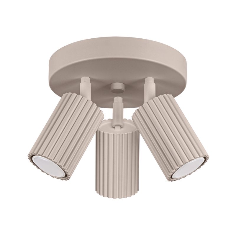 Reflektor sufitowy Pure Lume GRAVIO taupe 3xGU10x10W IP20 wym:18x19,5x19,5cm - 1 szt.