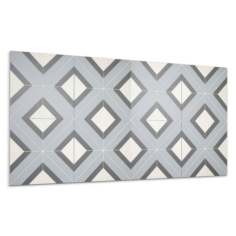 Panele samoprzylepne Wallfluent 40x20 cm Kształty w delikatnych kolorach 10 szt.