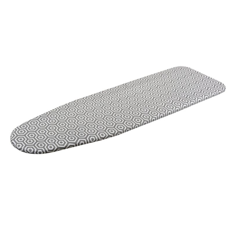 Pokrowiec KADAX na deskę do prasowania metalizowany 38-42 x 120 cm sześciokąty 1 szt.