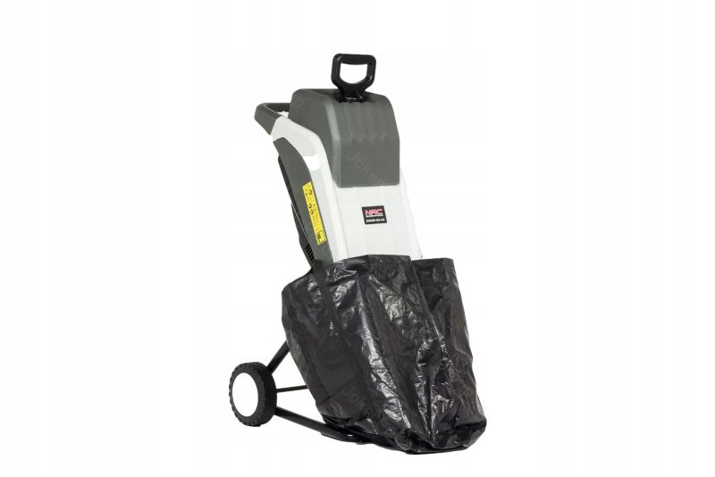 Rozdrabniacz do gałęzi NAC 2500 W Rębak nożowy do 45 mm Mobilny Worek 50 l