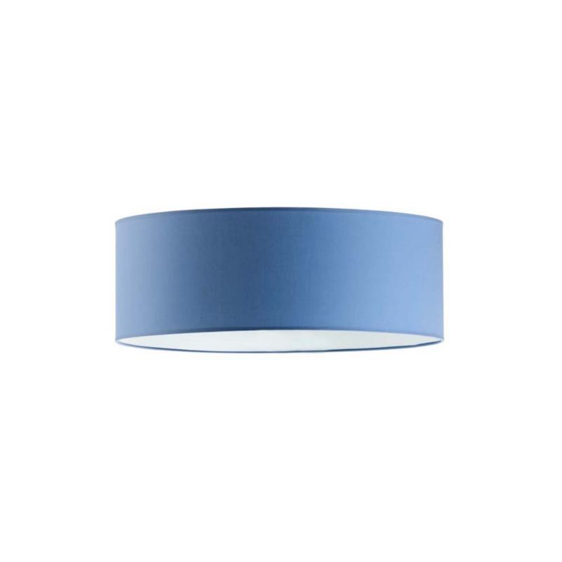 Lampa wisząca Volta Light Factory żyrandol plafon z abażurem walec Niebieski JAZZ 40cm 1szt.