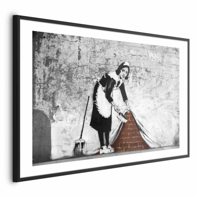 Plakat Artgeist Pokojówka 90x60 cm z ramą czarną 1 szt