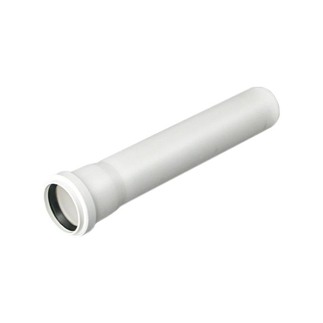 Rura kanalizacyjna z kielichem Pipelife Comfort S14 50 / 1000 mm biała