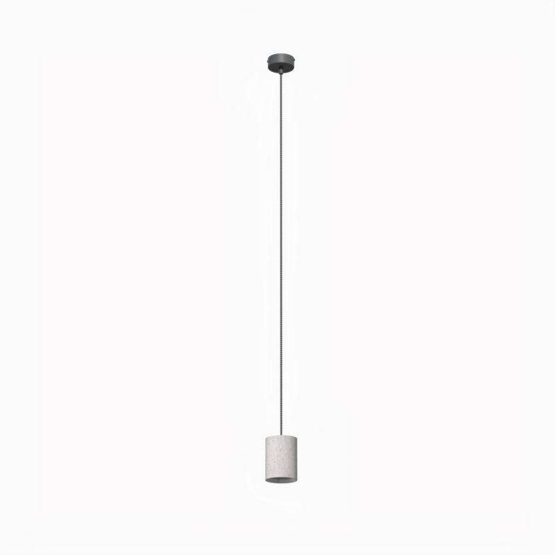 Lampa wisząca Nowodvorski Lighting Shy 9195 szara tuba 1xGU10 x 35W 1 szt.