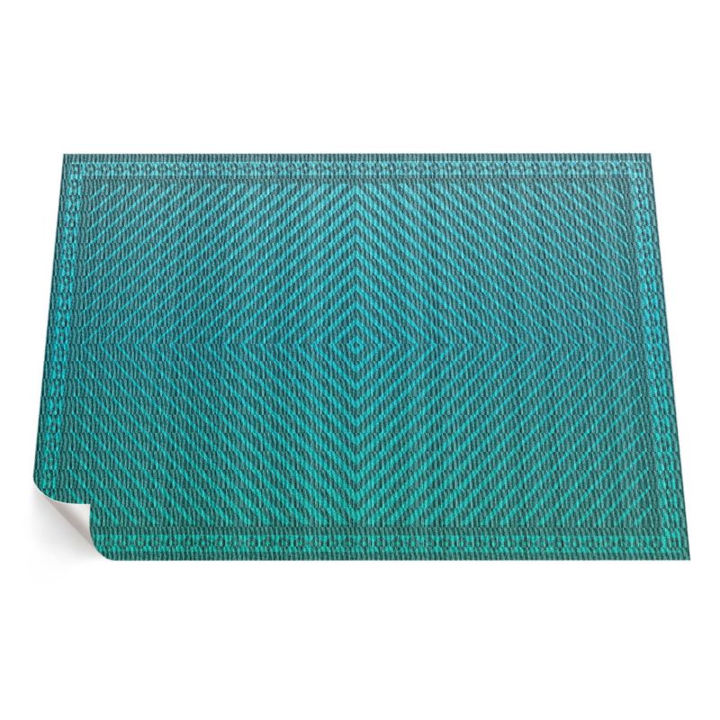 Zewnętrzny Dywan Winylowy ArtPrintCave 60x90 cm Geometryczne romby nowoczesne linie 1 szt.