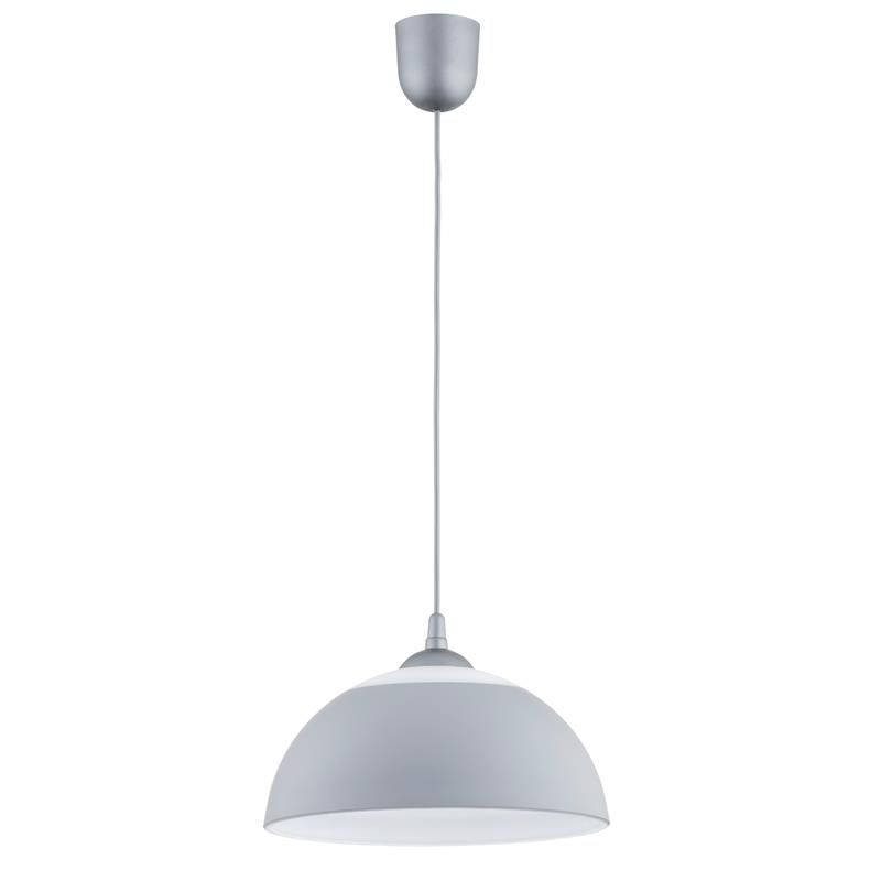 Lampa wisząca Alfa BEZA MAK szaro-biała 1xE27x15W IP20 wym:90x30x30cm - 1 szt.