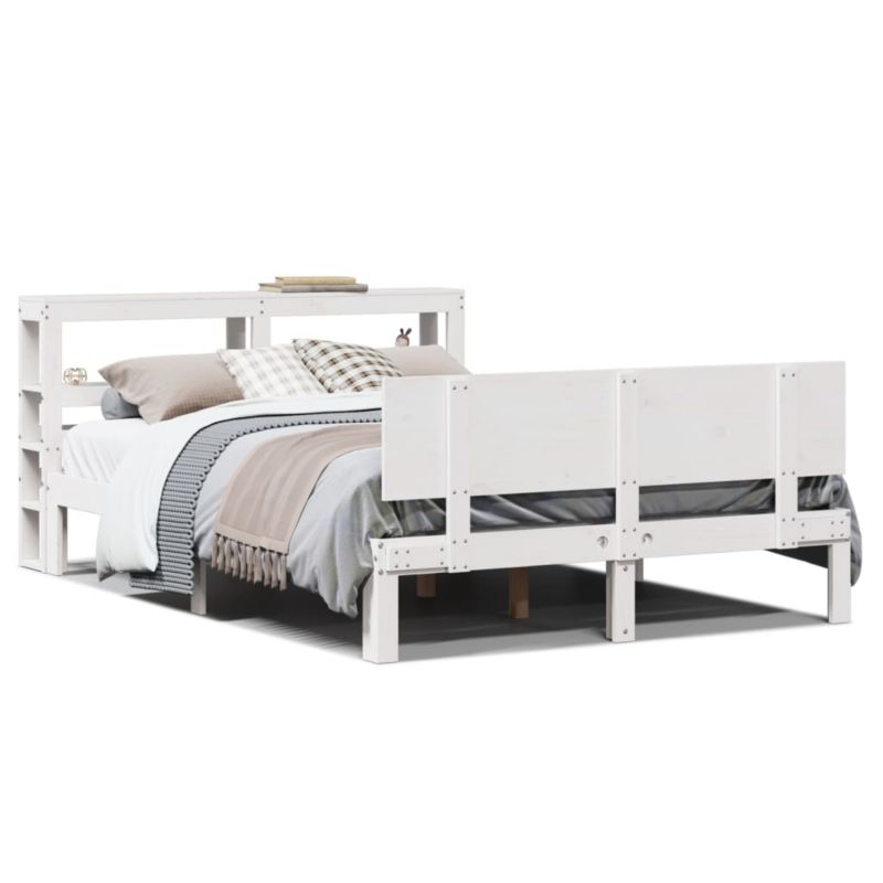 Rama łóżka WaszeMeble 120x200 cm Biały sosna WM-3306075 1 szt.