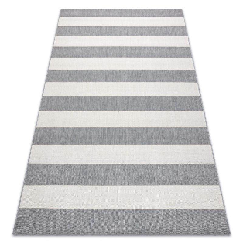 Dywan zewnętrzny Flat RugsX 140x200 cm szary B558 1 szt.