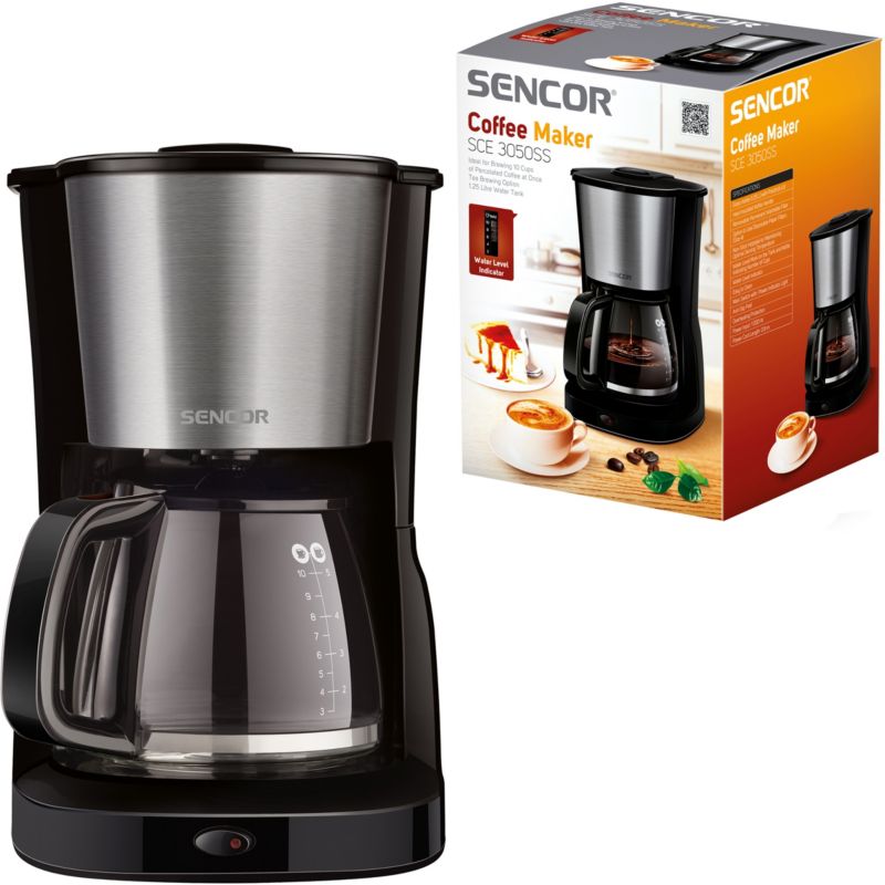 Ekspres Do Kawy Sencor SCE 3050SS Przelewowy 1000W 1szt