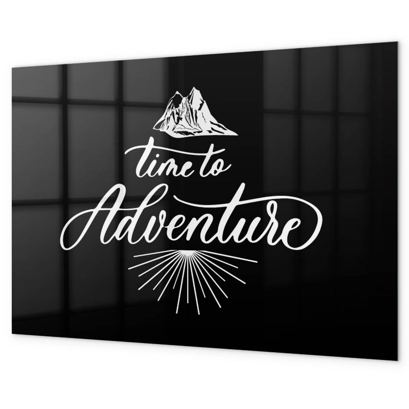 Tablica Do Rysowania Magnetyczna Tulup 90x60 cm Adventure odkrywca Planer ścienny do kuchni Biały marker 1 kpl