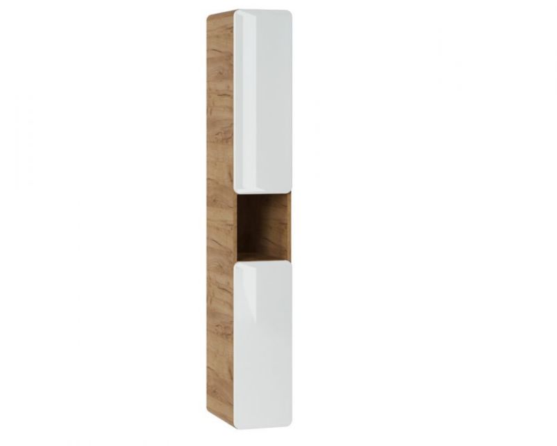 Szafka Comad łazienkowa ARUBA 805 25 cm biała/dąb 1 szt