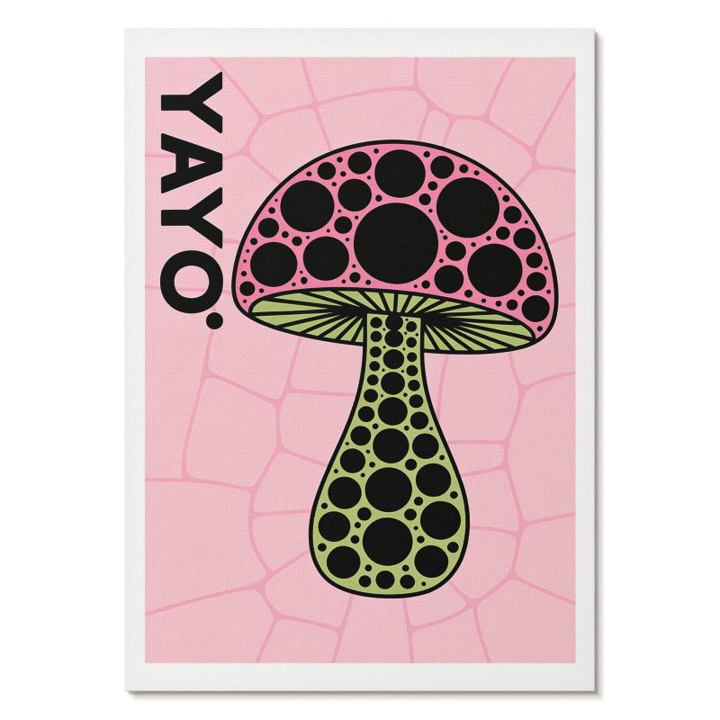 Nowoczesny Plakat na Płótnie Tulup 21x29,7 cm (A4) Grzyb grafika Do salonu, biura, 1 szt.