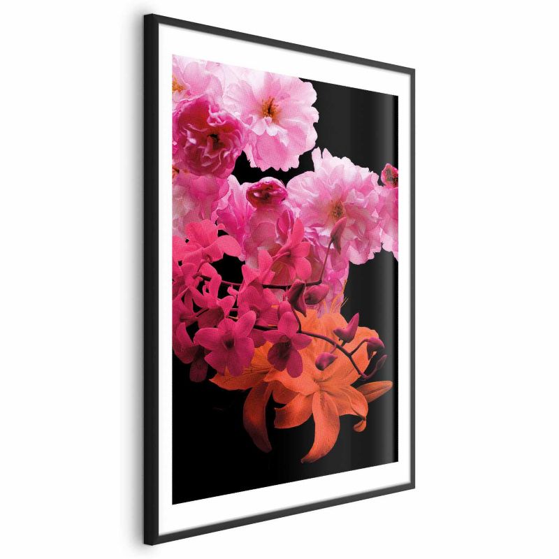 Plakat Artgeist Wiosenne nasycenie 40x60 cm z ramą czarną z marginesem 1 szt