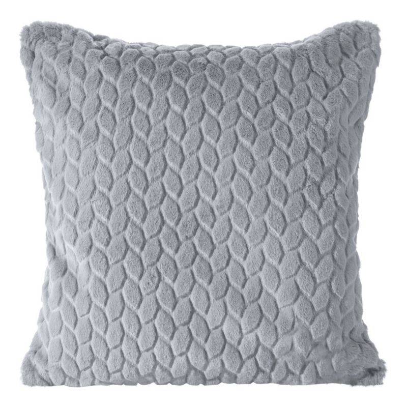Poszewka dekoracyjna Eurofirany 45 x 45 cm stalowa Luke 1 szt.