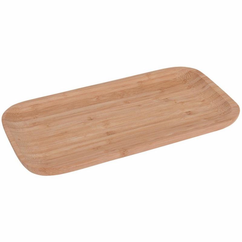 Patera Excellent Houseware bambusowa prostokątna 25x13 cm 1 szt.