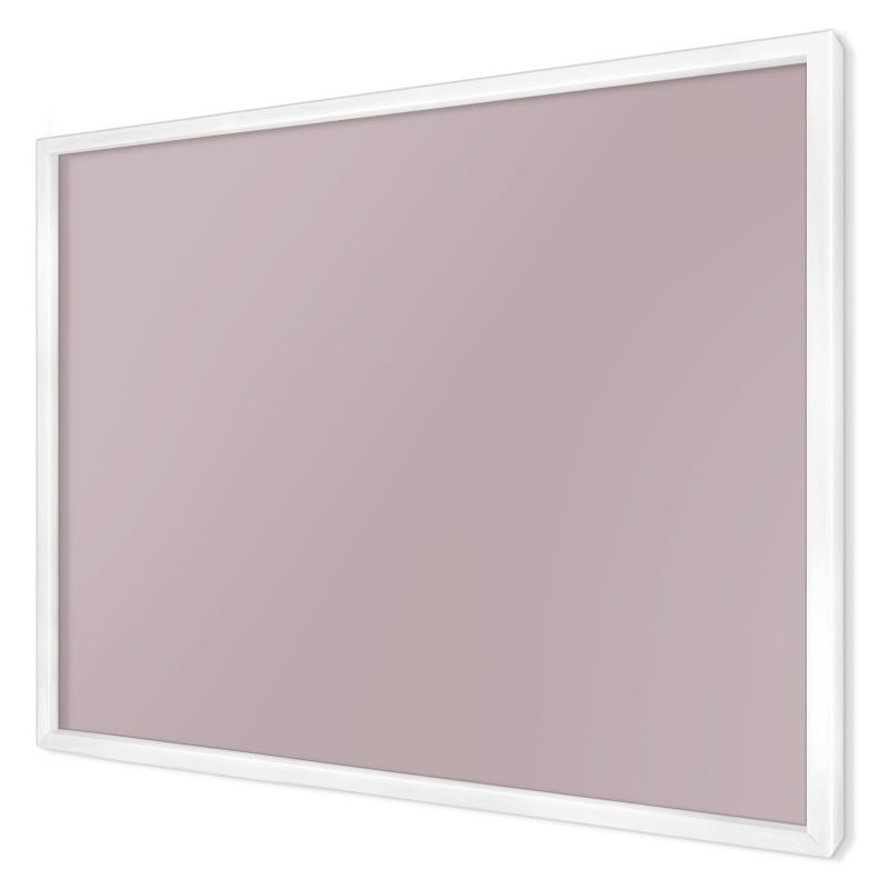 Ozdobna tablica magnetyczna Wallfluent 70x50 Pastelowy liliowy w białej ramie 1szt