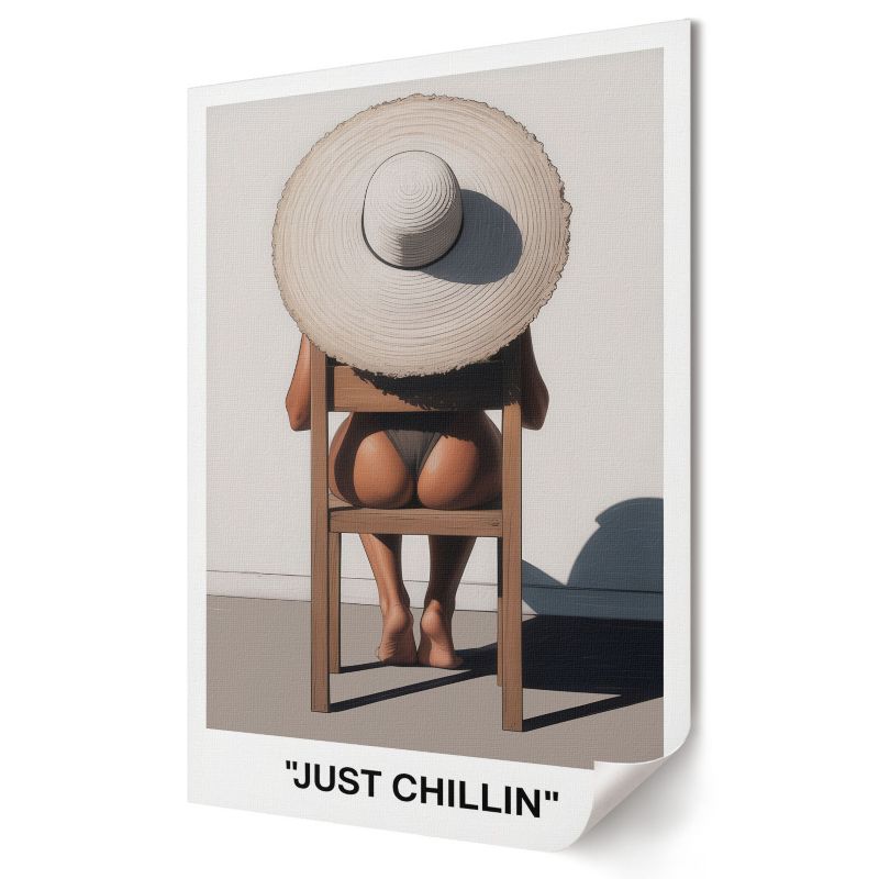Plakat Wallfluent Format A1 Just chillin Formacja Artystyczna ZeroOne 1 szt.