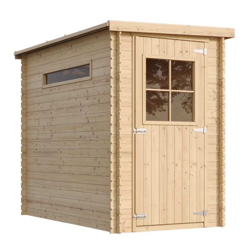 Drewniany domek ogrodowy Timbela M306 2.63m² drewno naturalne grubość deski 19 mm 1 szt.