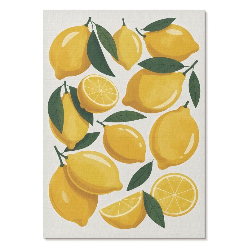 Plakat na Płótnie Tulup 21x29,7 cm (A4) Energia cytrusów Do kuchni, sypialni, salonu 1 szt.