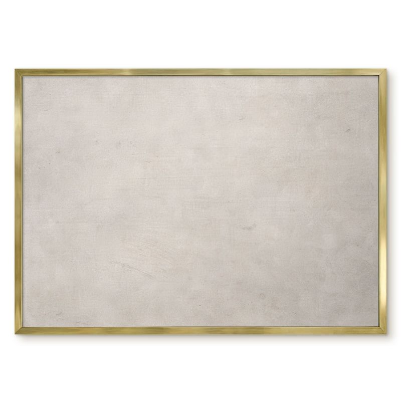 Tablica Na Magnesy Z Podróży Tulup 70x50 cm Szara elegancja 4 - Złota rama Do salonu, biura 1 szt.