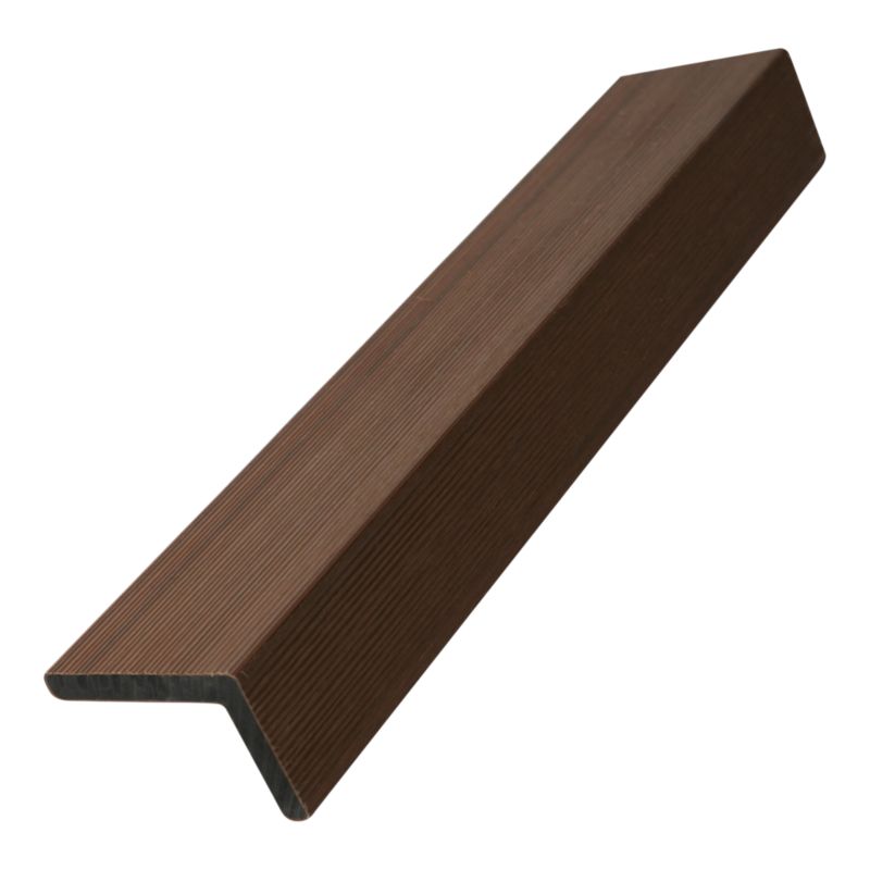 Łącznik kątowy kompozyt wpc Radex 2750 x 40 x 60 mm dąb