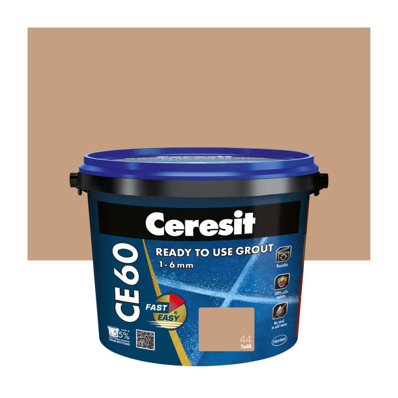 Fuga gotowa Ceresit CE60 toffi 2 kg