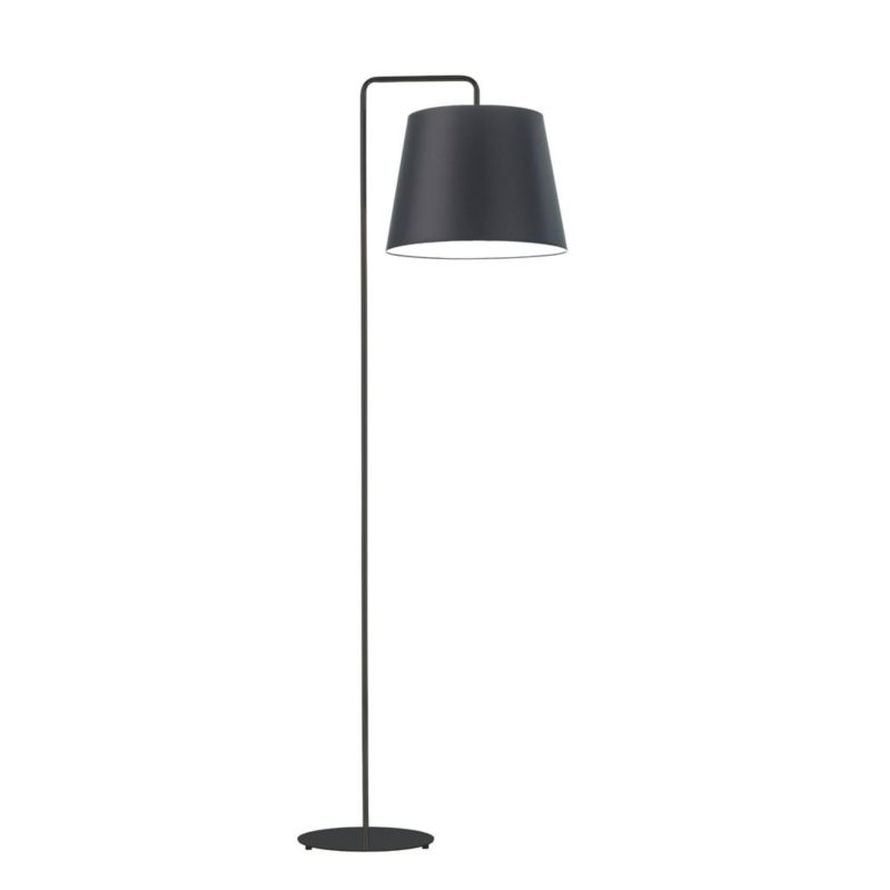 Lampa stojąca Volta Light Factory podłogowa z abażurem czarny stożek VOS 1szt.